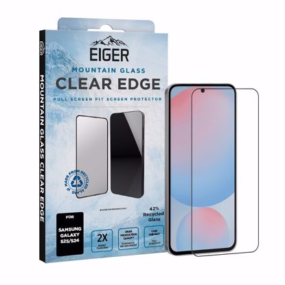 Picture of Eiger Eiger Mountain Glass CLEAR EDGE Screen Protector GRS for Samsung S25/ S24