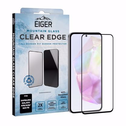 Picture of Eiger Eiger Mountain Glass CLEAR EDGE Screen Protector GRS for Samsung A36 / A56 / S24 FE